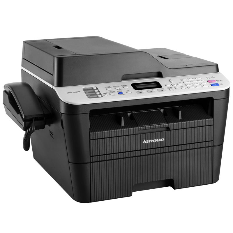 联想(Lenovo) M7675DXF A4幅面黑白激光一体机 打印/复印/扫描/传真 自动双面打印