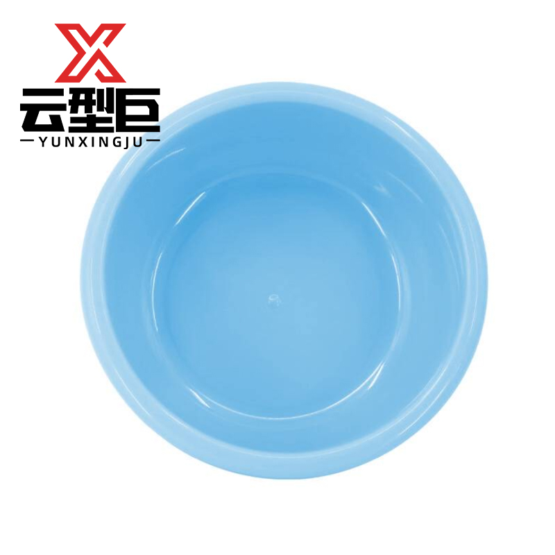 云型巨 塑料脸盆 洗脸盆洗菜盆洗脚盆学生塑料盆 34cm 单位:个高清大图