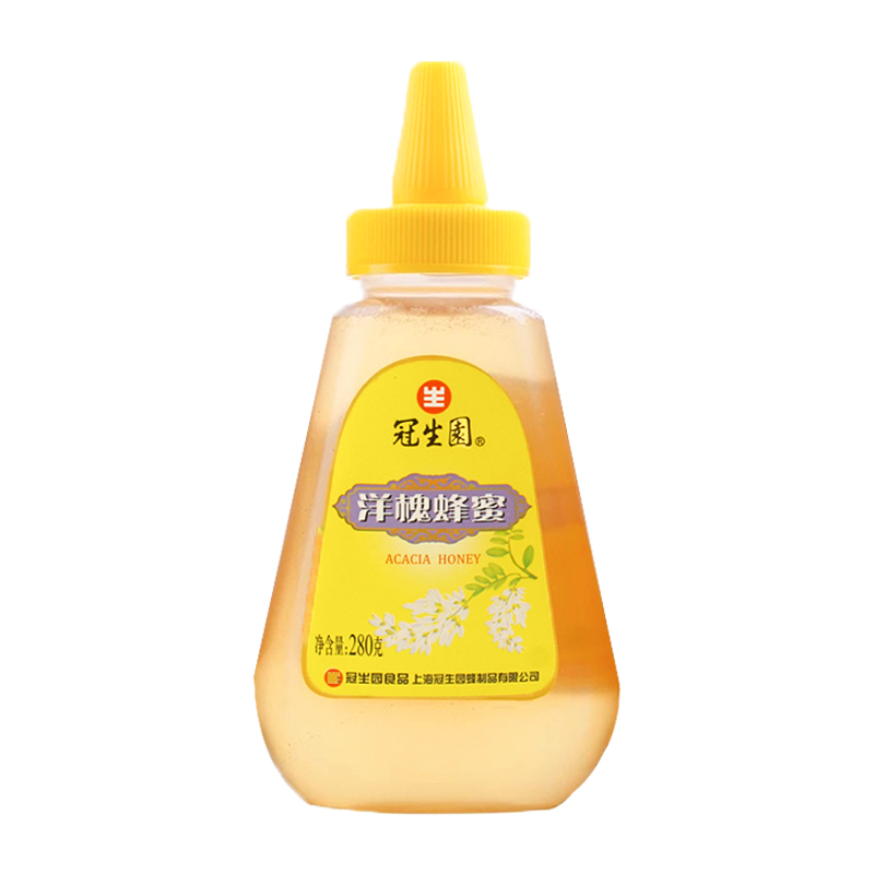 冠生园 洋槐蜂蜜 花蜜 280g/瓶