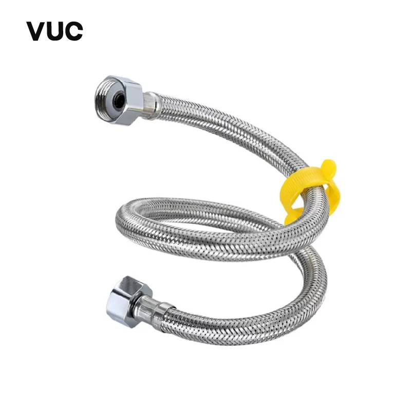 VUC 钢丝软管热水软连接 50CM 根高清大图