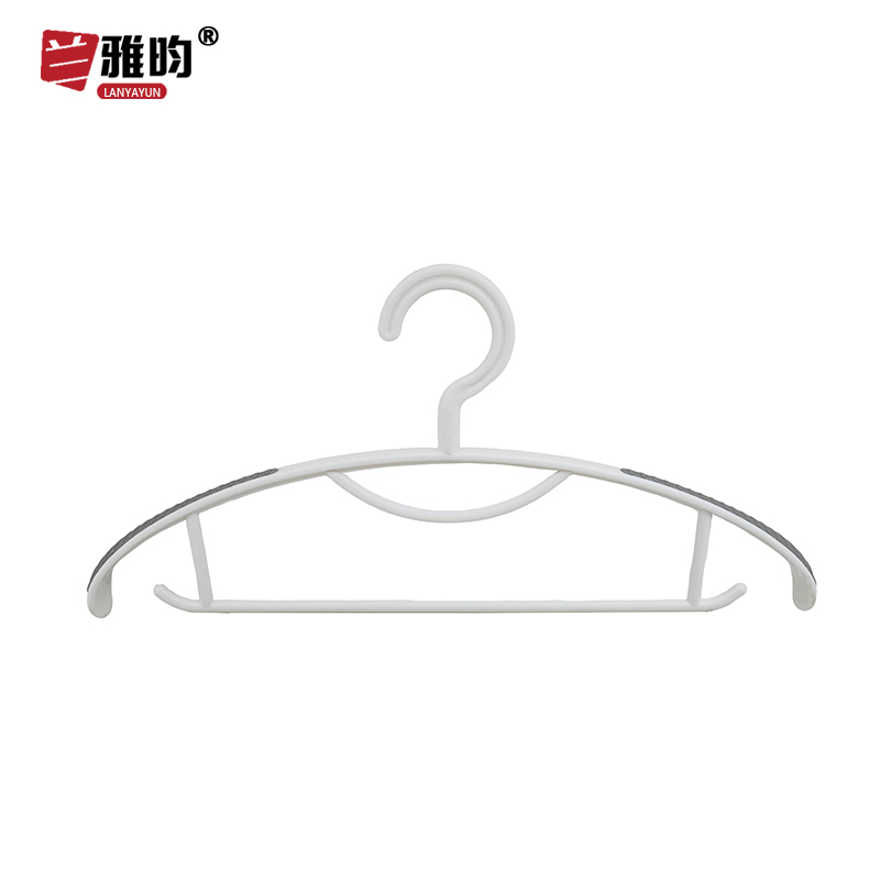 兰雅昀 宽肩防滑衣架 白色 组高清大图