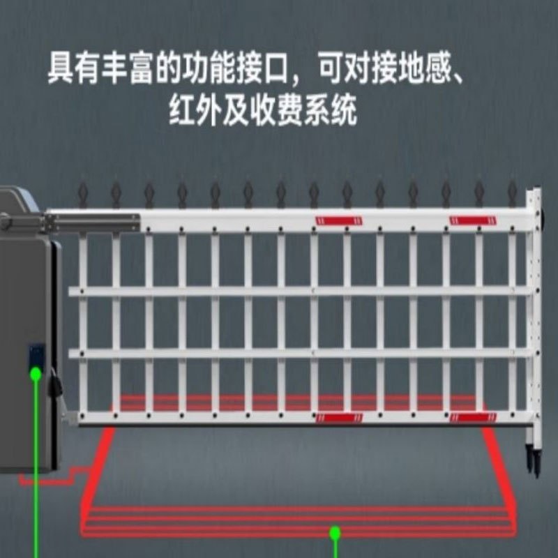 百胜 重型道闸电动门道闸门一体机(含施工安装)