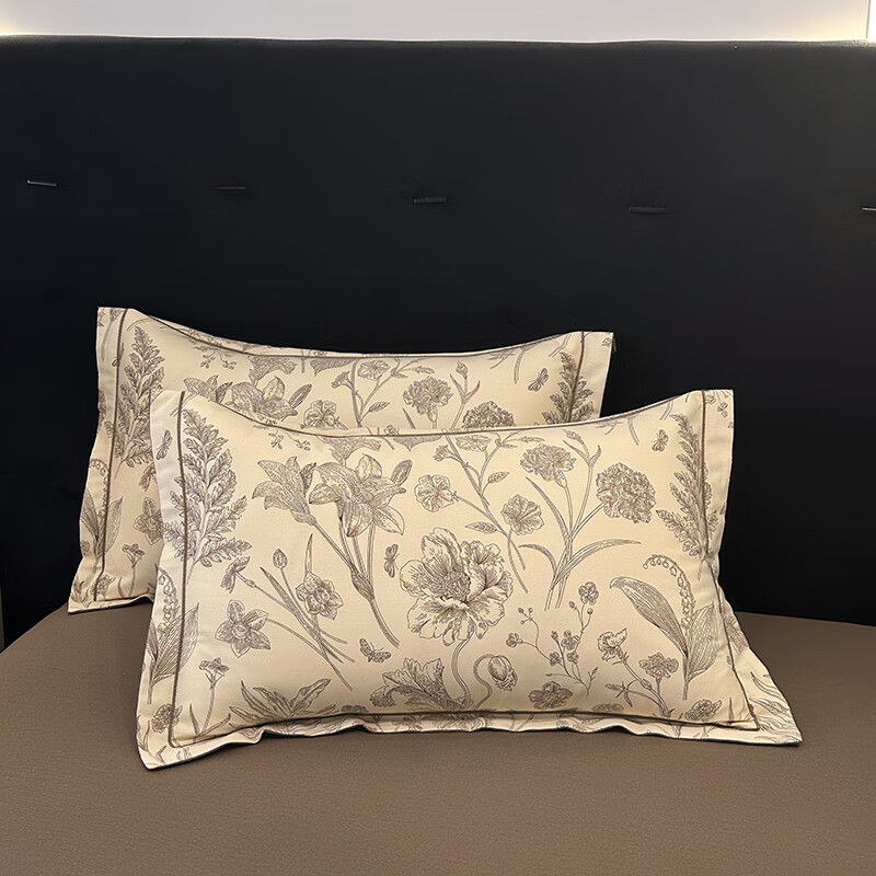 娇好韵 A类全棉四件套-烟云-特价款 200*230cm高清大图