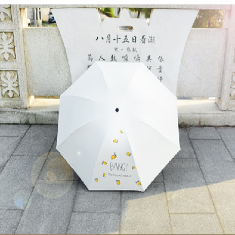 手动钢骨伞架 黑胶布 橡胶漆手柄YF-S2021016 晴雨两用伞