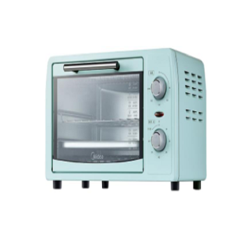 美的(Midea)家用电烤箱锅12升上下管均衡加热60分钟定时双层烤位PT12B0(S) (线下同款)