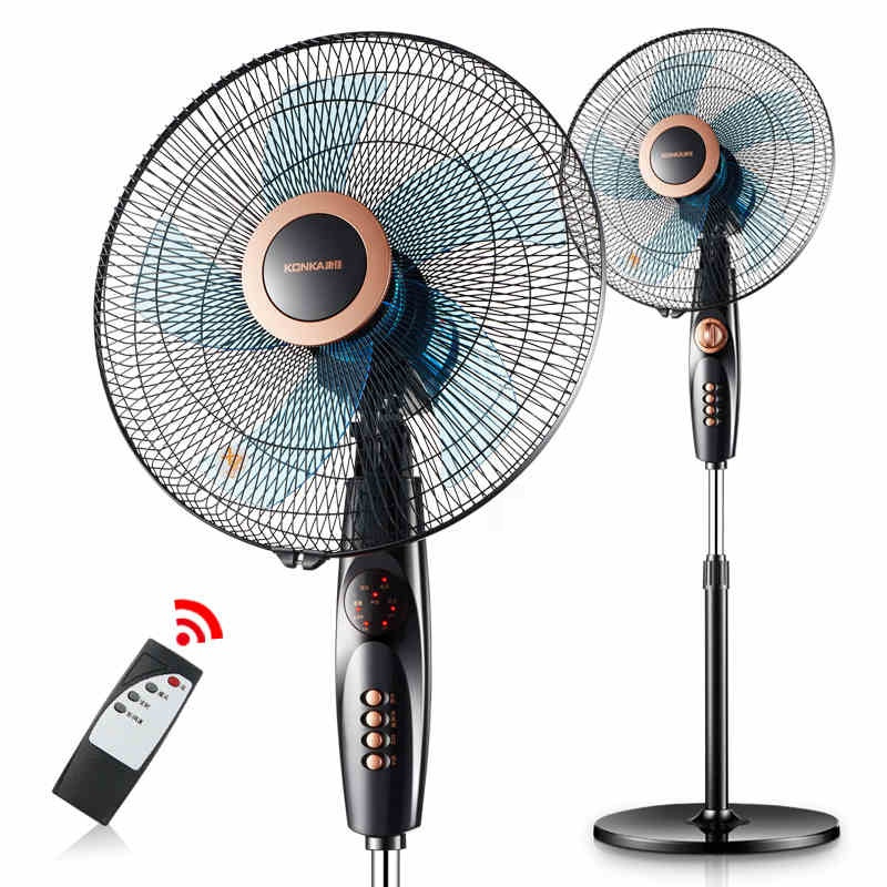 康佳电风扇风扇台式落地扇遥控风扇电风扇台式电风扇台式家用黑金