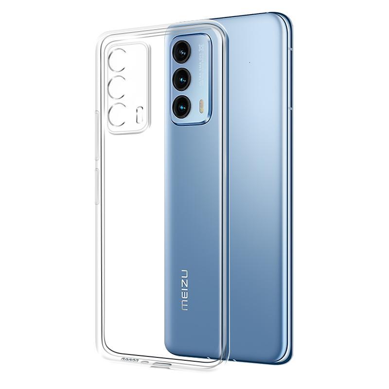 安美宝 魅族18手机壳魅族18pro透明壳meizu18镜头全包保护套por液态硅胶软壳pr0防摔超薄新款5g女磨