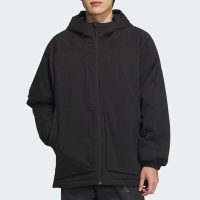 adidas/阿迪达斯棉衣男装 运动服保暖连帽棉服外套 JY4195 C
