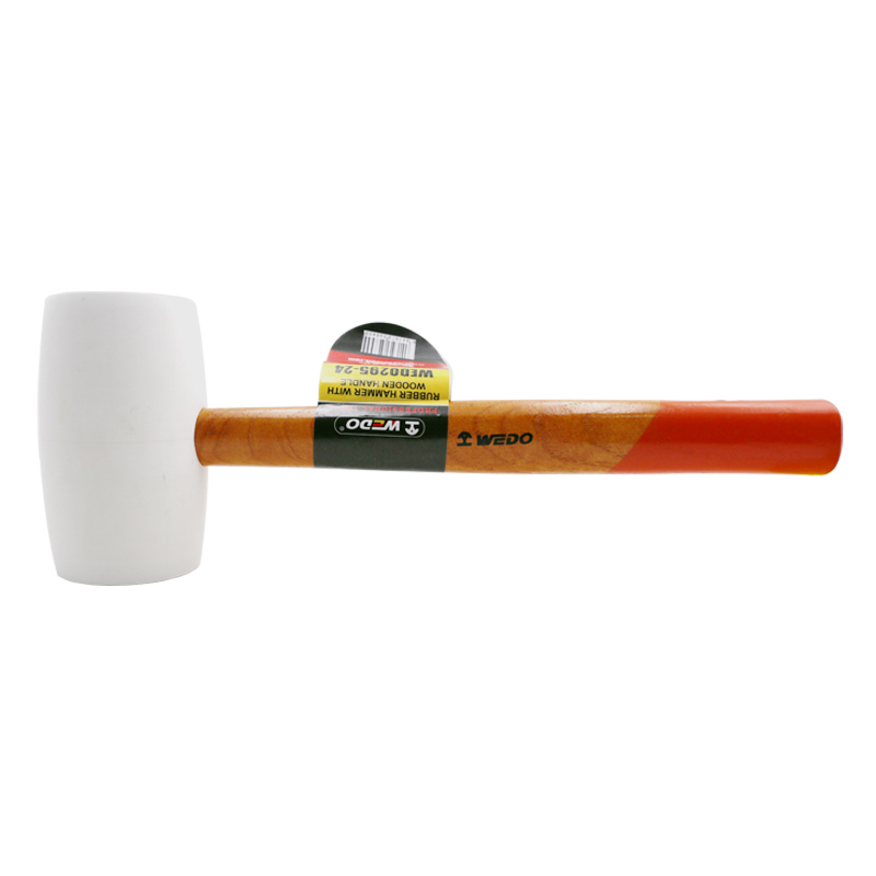 维度WEDO白胶锤大号皮锤橡皮锤橡胶锤（白色木柄工业级）24oz WEDO295-24 /把高清大图