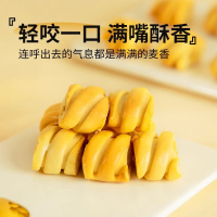 海玉面包烤花馍中式糕点山西特产酥脆小吃零食麦香浓郁椒盐味310g*2盒