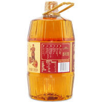 胡姬花花生油古法小榨1.918L*6桶压榨一级花生油烹饪炒菜食用油粮油植物油古法压榨花生油胡姬花油整箱装年货礼物礼品节日