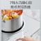 美的(Midea)电磁炉双灶3500W家用大功率左电右陶嵌入式电陶炉不挑锅具3H定时恒匀火 DZ35CT08P