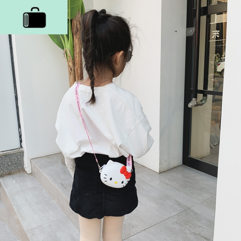 日韩女包新款学生可爱卡通零钱包情侣少女斜挎背包潮牌儿童包包NEWLAKE高清大图