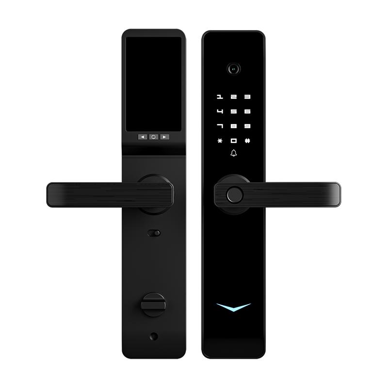 博克指纹锁电子密码锁家用防盗门锁智能门锁民宿木门大门锁V2Q