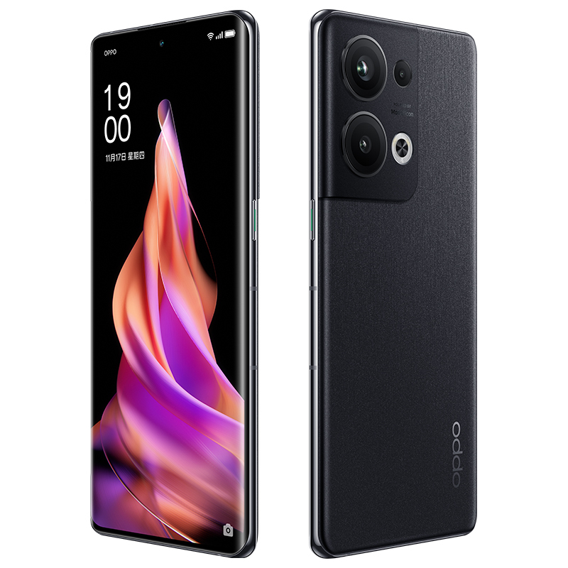 OPPO Reno9 Pro+ 皓月黑 16GB+512GB 5G数字移动电话机 全网通5G手机