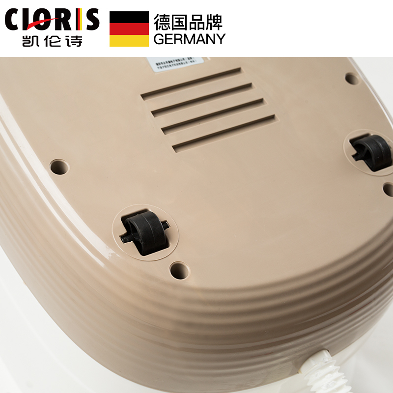 德国 凯伦诗(CLORIS)足浴盆洗脚盆全自动加热按摩泡脚盆泡脚桶家用恒温深桶气压按摩 红外线疗法 足浴器足疗一体机