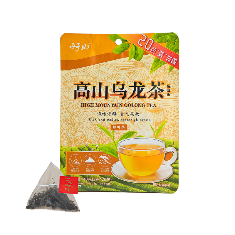 知福高山乌龙茶袋泡茶独立三角包方便携带好山高山乌龙茶高清大图