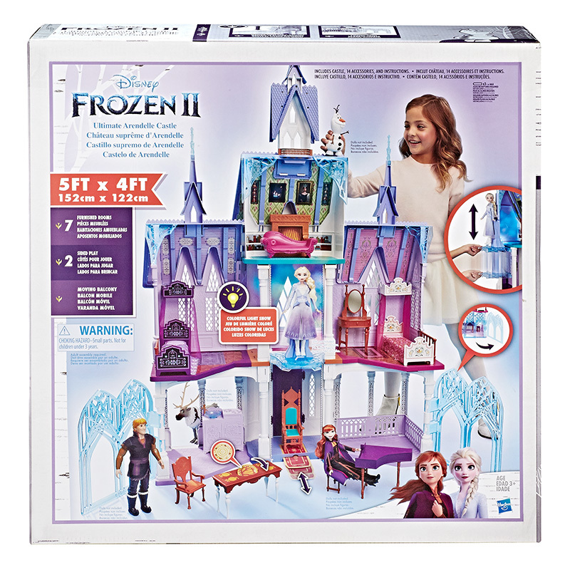 孩之宝hasbro冰雪奇缘特色人物玩偶 3岁以上女孩玩具模型玩偶儿童玩具生日礼物 安娜E6710