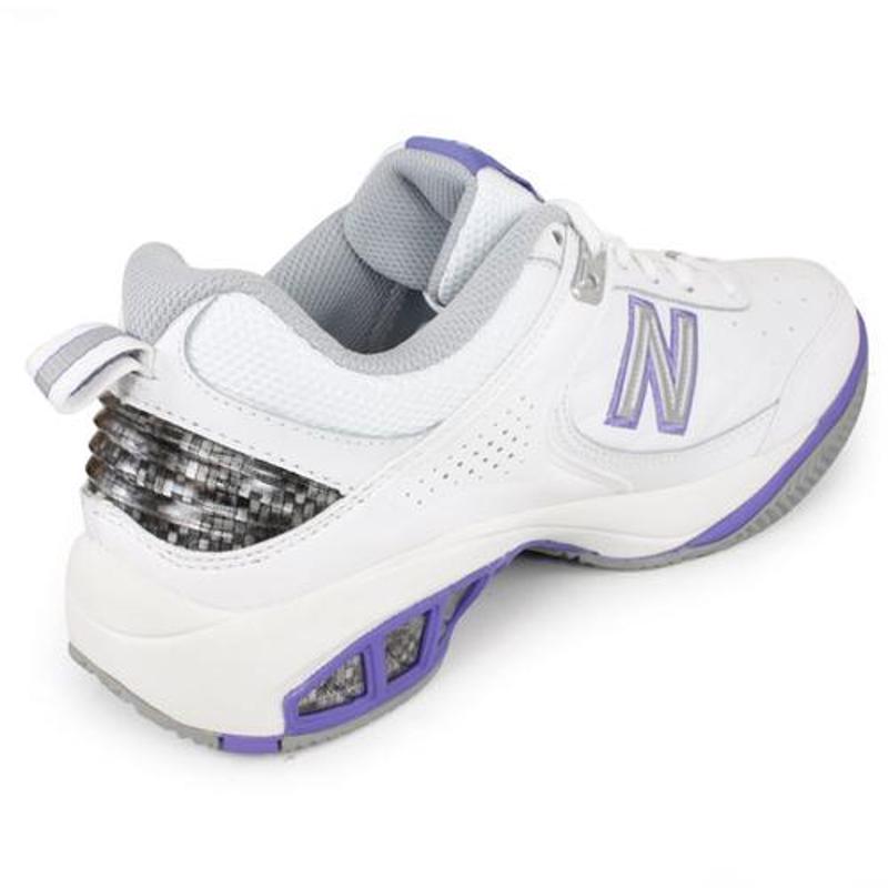 新百伦(New Balance)NewBalance女士经典网球鞋全粒面皮革缓震透高清大图