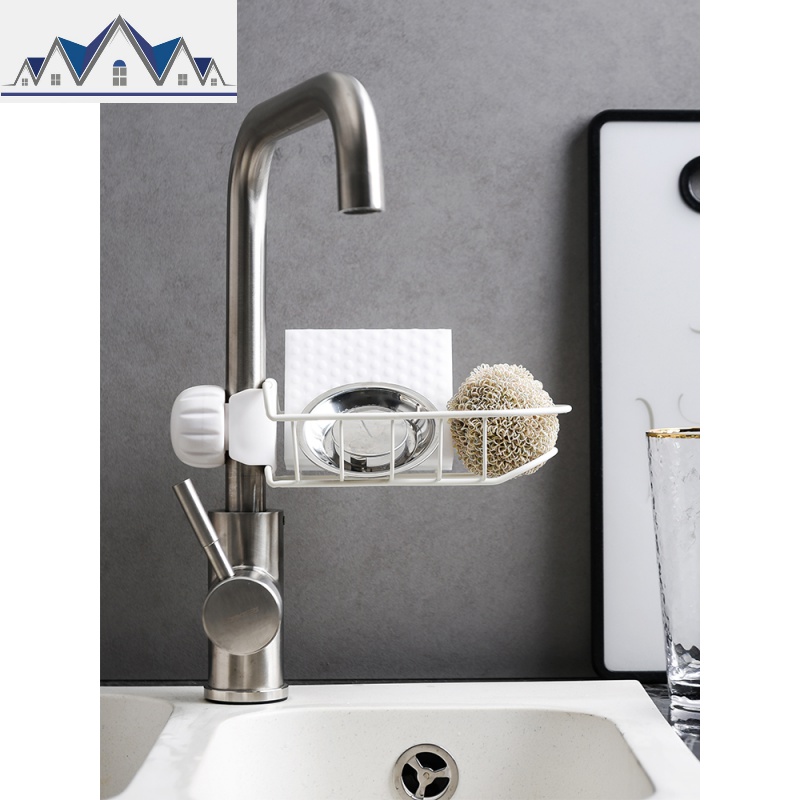 水龙头置物架收纳架沥水收纳盒水水池创意挂架洗碗池厨房用品_1_904高清大图