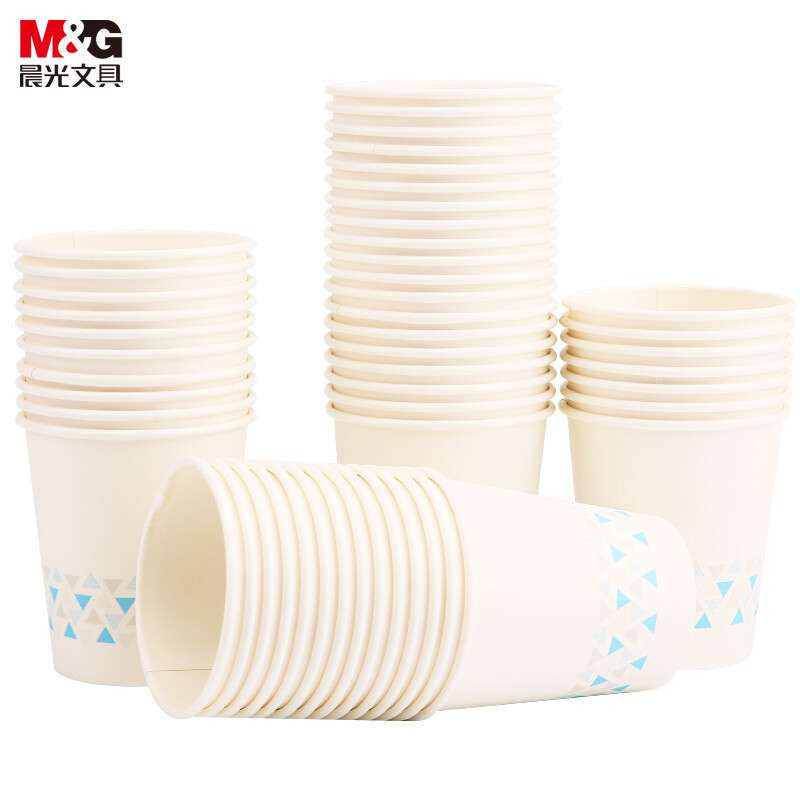 晨光(M&G)纸杯加厚型7盎司(50pcs单色)ARC92511高清大图