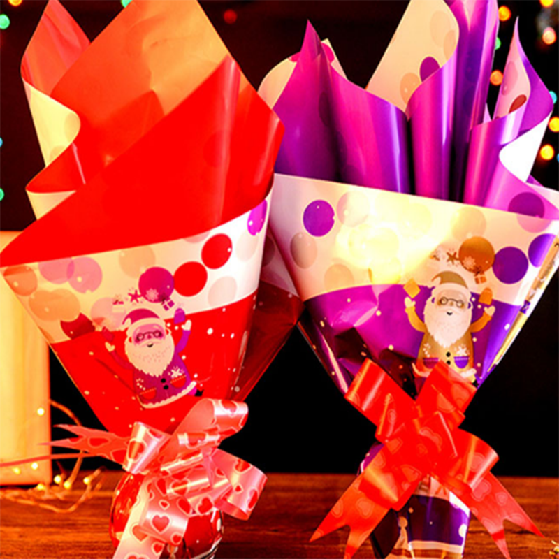 ltsm 晨光圣诞节平安夜平安果包装纸苹果包装纸圣诞果包装纸