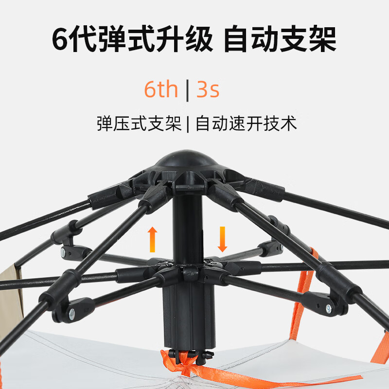 匹克(PEAK)户外弹压全自动帐篷高清大图