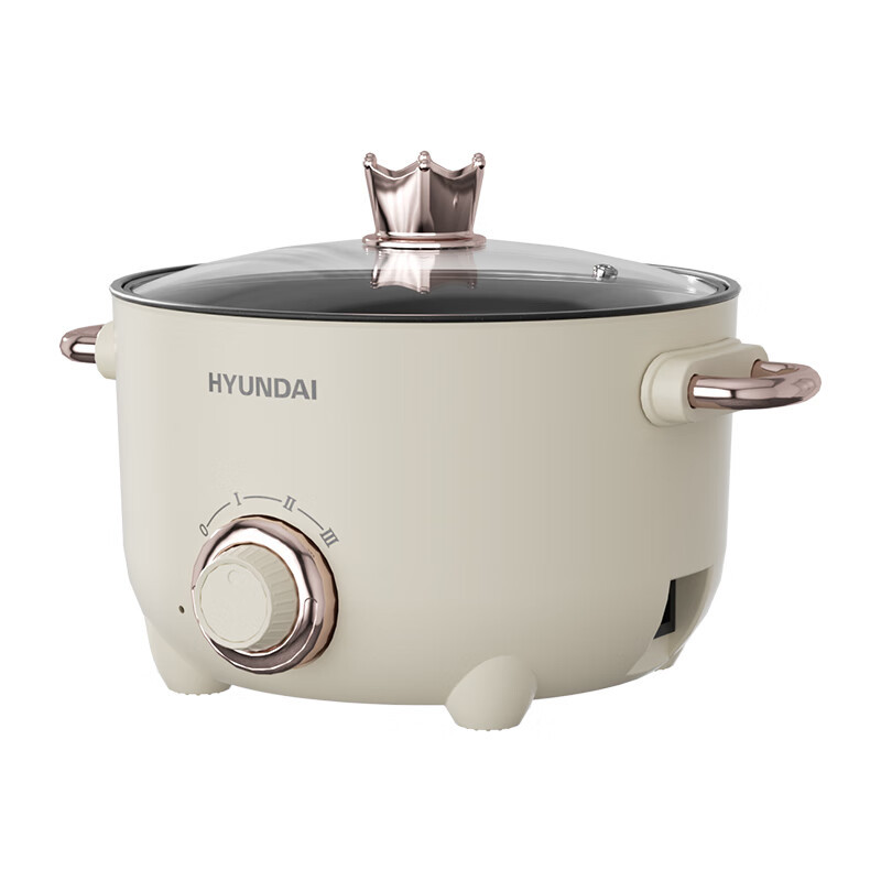 现代(HYUNDAI)JZ-22A电热锅电火锅2.5L(单位:台)白色