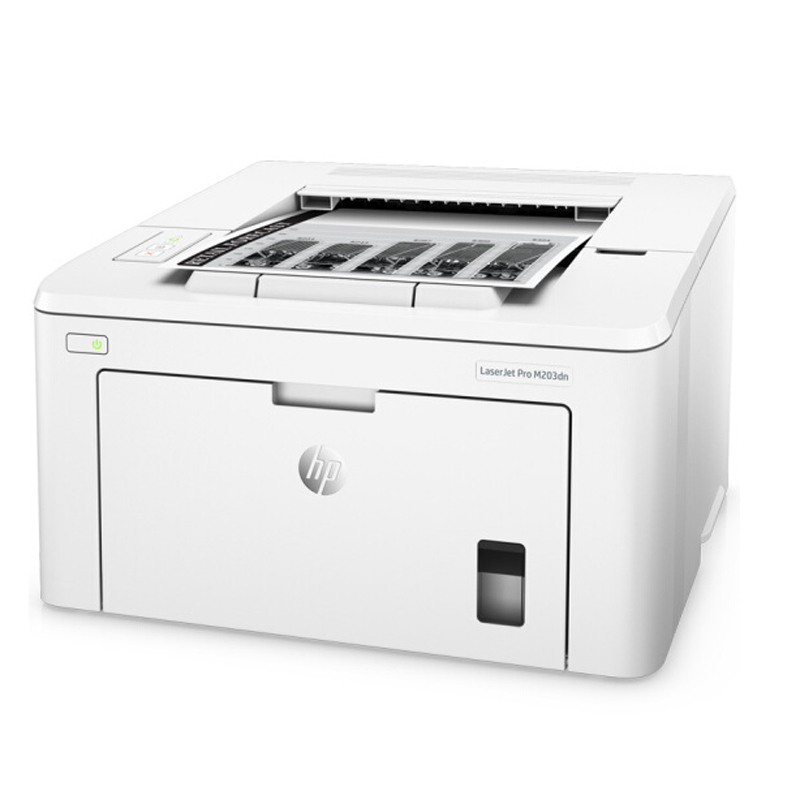惠普(hp)LaserJet Pro M203dn 黑白激光打印机 A4幅面 自动双面 以太网络 USB连接 幅面A4 打印速度≥20ppm