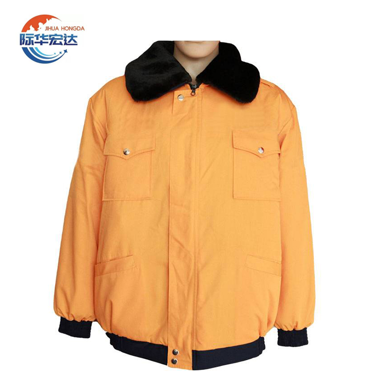际华宏达 工务大衣 布面皮里白色羊剪绒皮 各码 /件