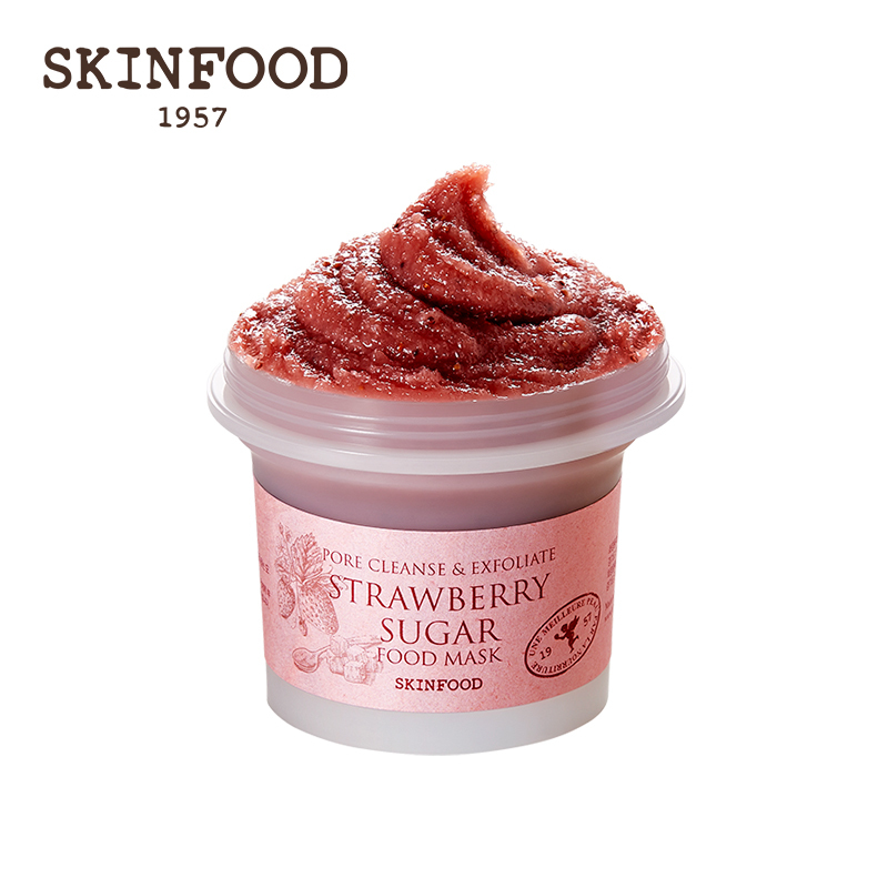 skinfood思亲肤草莓美肤美食面膜深层清洁收缩毛孔补水涂抹面膜