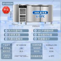 海尔SP-426D2W360升两风冷不锈钢全冷冻作台_787