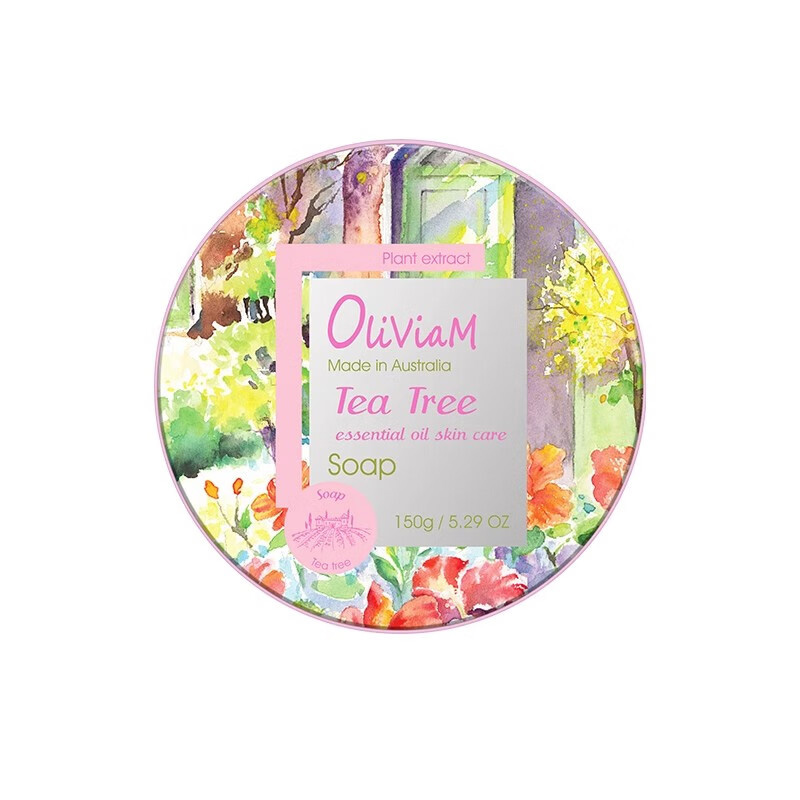 OLIVIAM澳莉维亚护肤皂清洁保湿滋润温和茶树精油150g高清大图