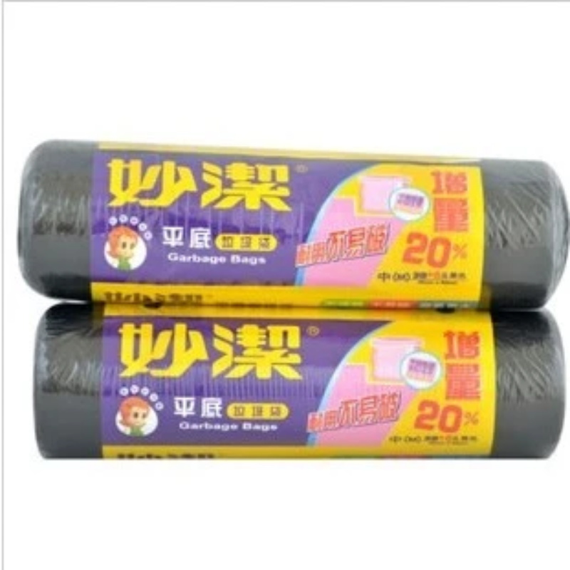 妙洁 点断式垃圾袋 中号 黑色 MBGRMB-A 60卷/箱(单位:箱)