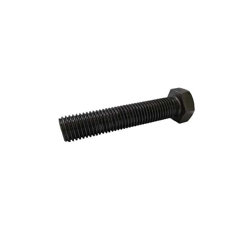 炯毅 六角螺丝钉六角螺钉螺杆 六角头螺栓-全螺纹-C级 M12*55mm 个