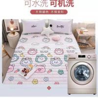 可水洗宿舍床垫薄床护垫榻榻米床垫家用睡垫床垫折叠床垫可打地铺 可爱多 床好大拍多大(90*200cm)床