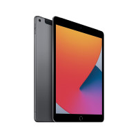 2020新款 苹果 Apple iPad 第八代 10.2英寸32G 平板电脑 4G版 深空灰( Retina显示屏/A12仿生芯片 MYMW2CH/A)