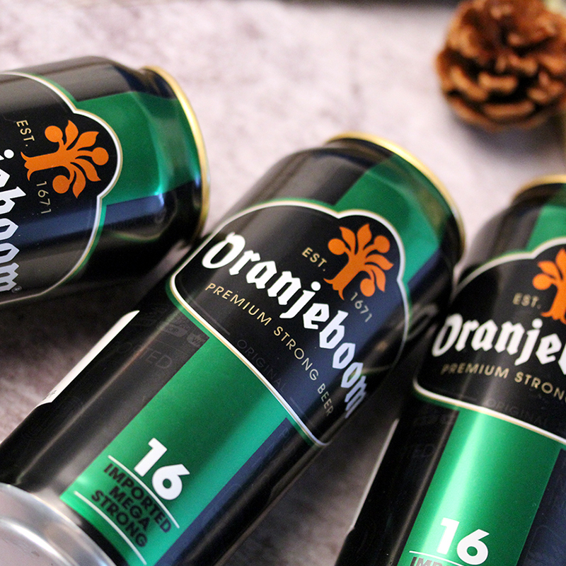 德国进口Oranjeboom橙色炸弹16度啤酒烈性高度强劲啤酒24罐