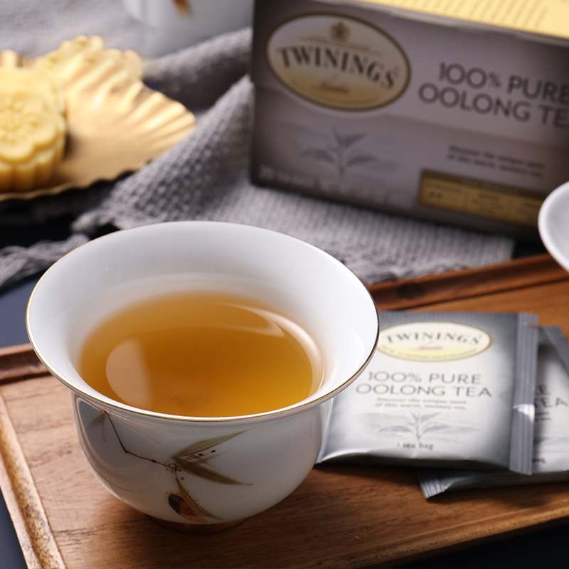 twinings英国川宁东方茶系列精品乌龙茶20片装茶叶欧洲进口袋泡茶40g*2盒