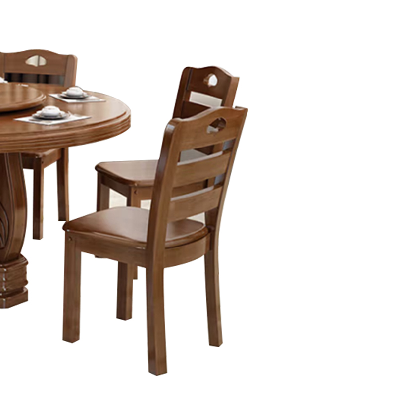 合祥源 餐桌组合配十二椅 含转盘 1800*1800*720mm QX-CZ17 单位:套高清大图