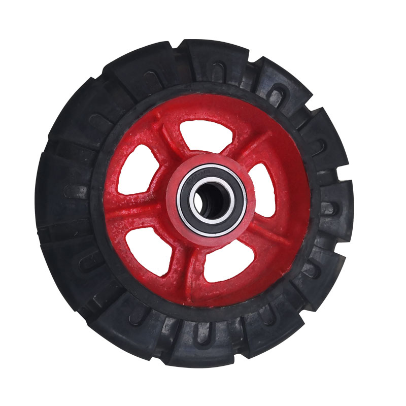 三猫树 手推车轮胎 脚轮/超重型 定向12寸 个高清大图