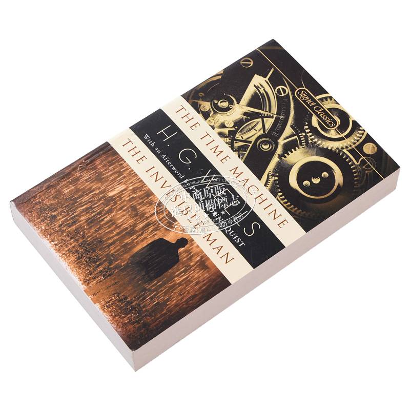 [正版]中商原版时间机器 隐形人 英文原版名著Time Machine The Invisible Man高清大图