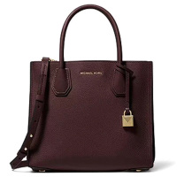 [直营]迈克·科尔斯(MICHAEL KORS)真皮 风琴款中号mercer系列拉链锁头手提包单肩包斜跨包 mk女包