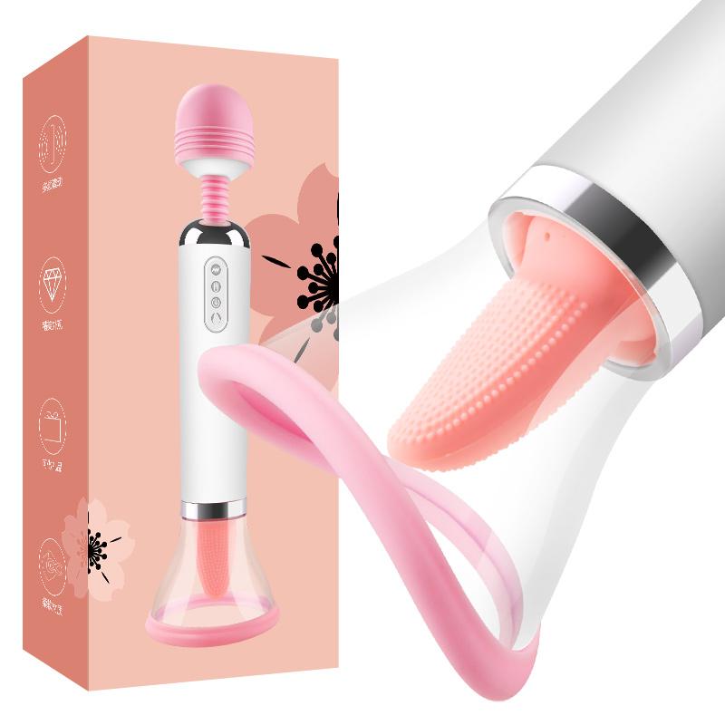 谜姬(Mizz Zee)仙杜瑞拉AV舌舔加温震动棒女用自慰器按摩棒舌舔吮吸加温AV震动棒