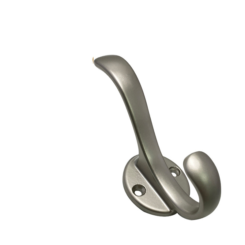 衣帽钩沙银色 铝合金 个高清大图