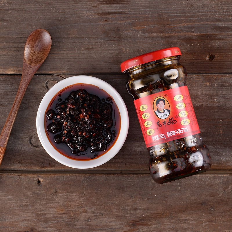 陶华碧老干妈风味豆豉280g3瓶辣椒酱下饭菜拌饭酱豆豉酱