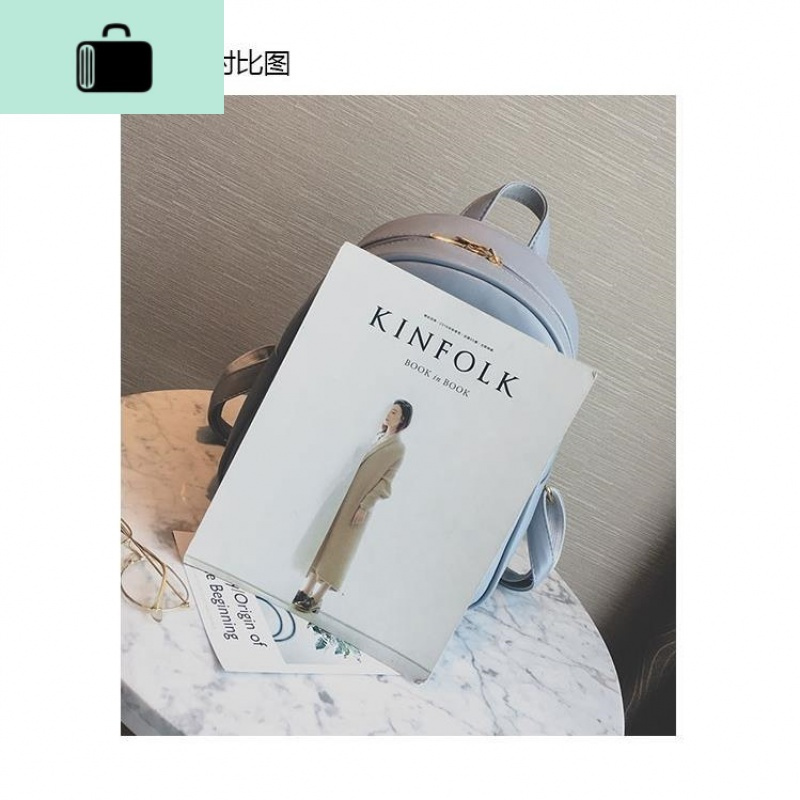 韩版pu双肩包女学生休闲百搭包校园小清新初中生可爱背包梅花包包NEW LAKE