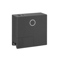 联想 thinkPlus充电宝移动电源 手机智能双模充电宝/充电器二合一 18W双口快充CTA18 暗夜黑