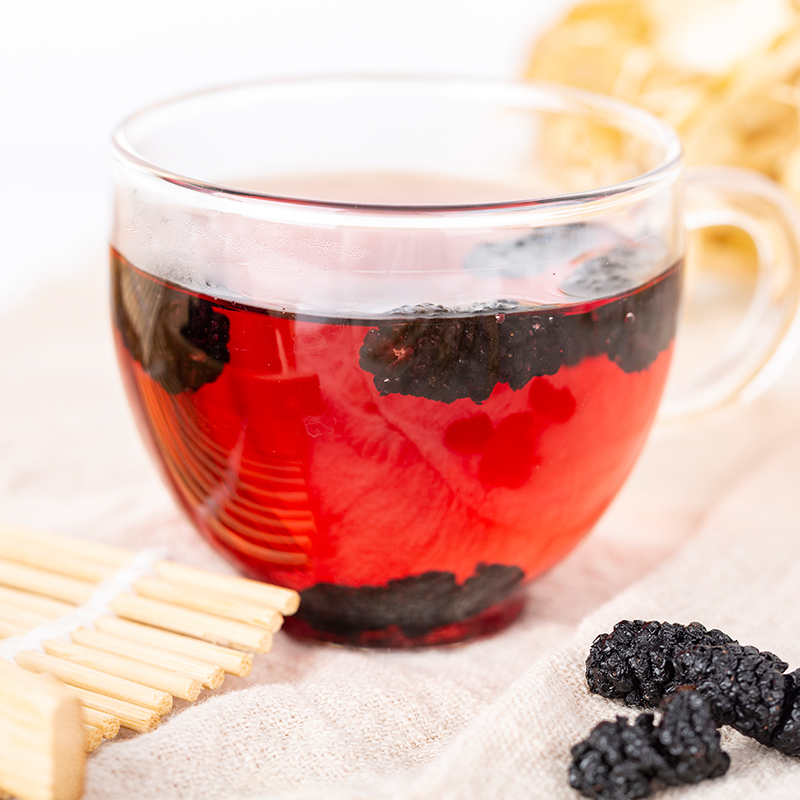 宝桑园原味桑葚干桑果干即食免洗泡水桑仁干黑桑葚100g4不加糖