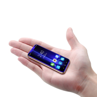 H3 迷你智能 全网通4G 全面屏 人脸解锁 安卓卡片手机 3GB+32GB 超薄学生 索野 小手机 极光蓝